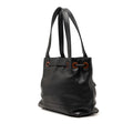CC Caviar Drawstring Tote