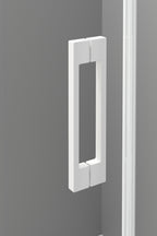 BATHME NIXON Mampara Frontal Ducha 2Fijos+2Correderas Blanco