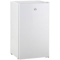 91L Freestanding Small Fridge Freezer with Chiller Box, Adjustable Thermostat, White