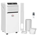 8000 BTU Mobile Air Conditioner w/ Cooling & Dehumidifier for Room up to 344 Sq. ft, White