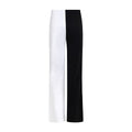 Yin & Yang Two-Tone Wide-Leg Pants