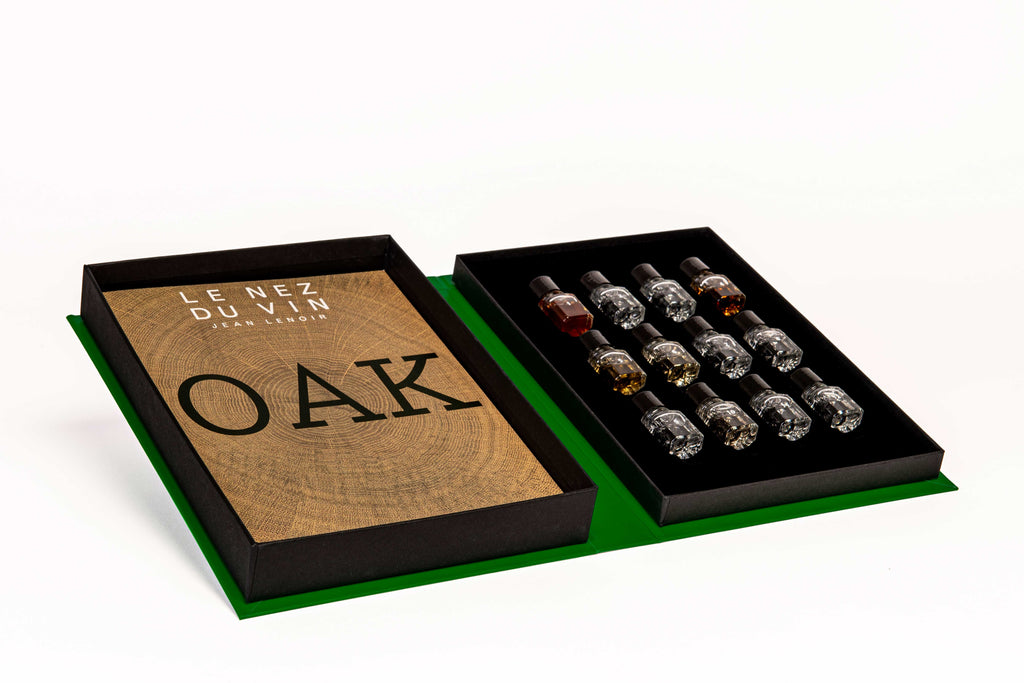 Le Nez du Vin - "The Oak" 12 Wine Aroma Kit by Jean Lenoir