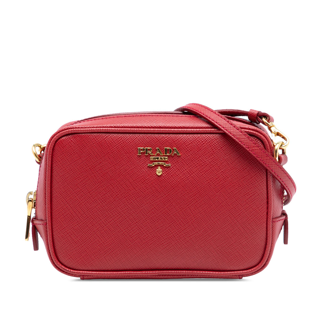 Mini Saffiano Camera Bag