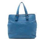 Nappa Intrecciato Belted Tote