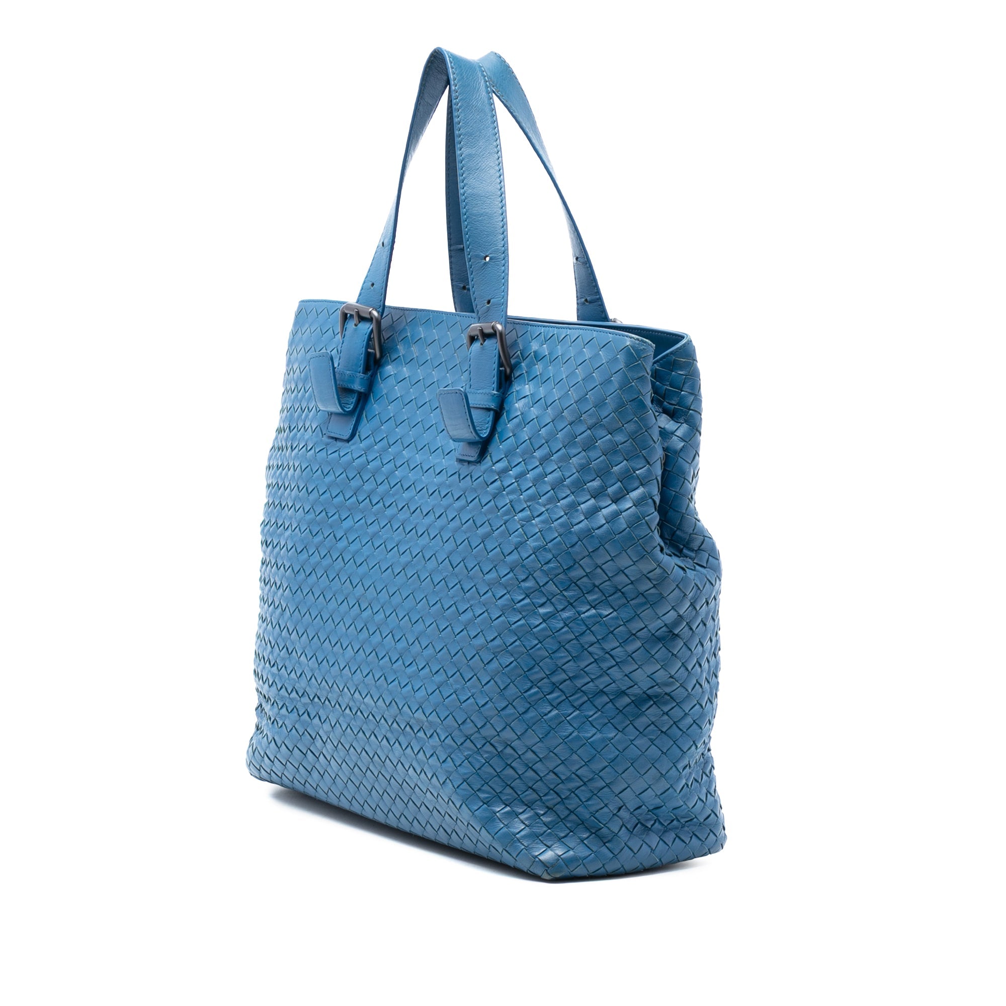 Nappa Intrecciato Belted Tote