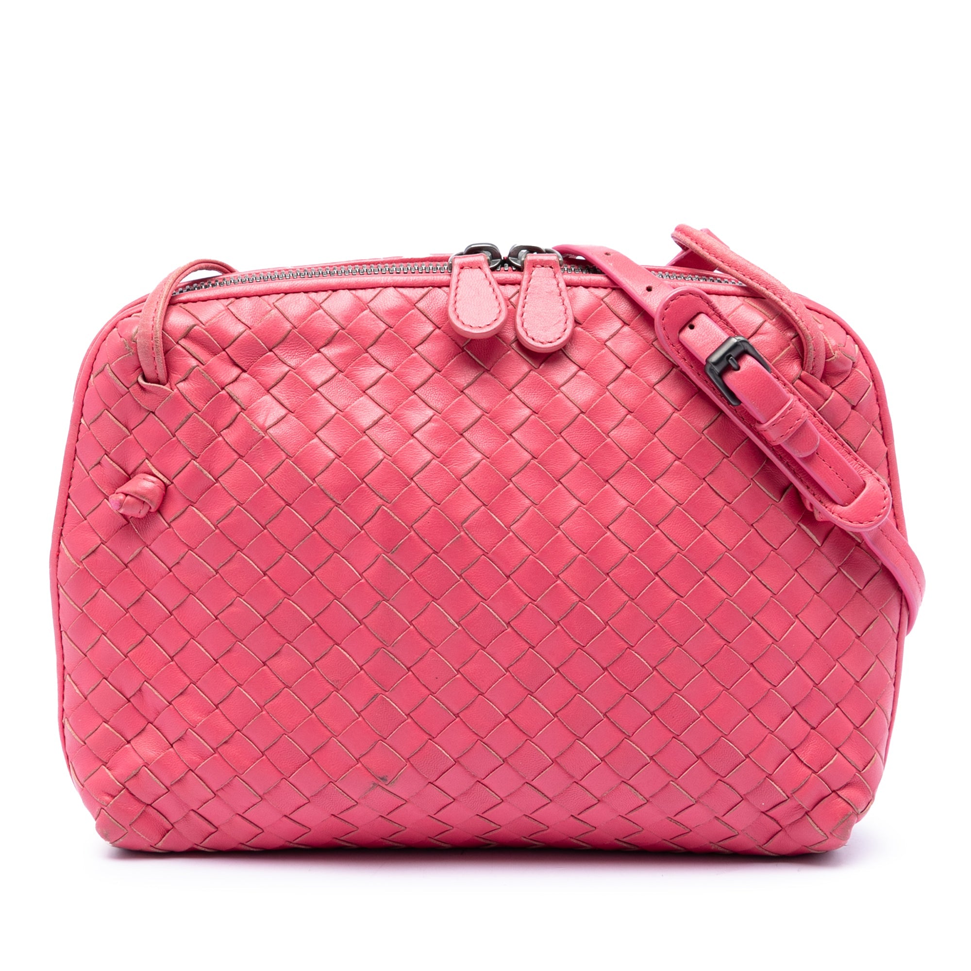 Nappa Intrecciato Nodini Crossbody
