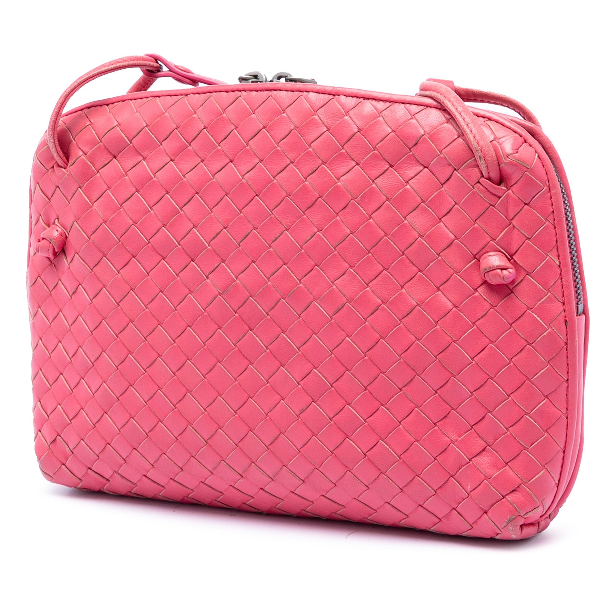 Nappa Intrecciato Nodini Crossbody