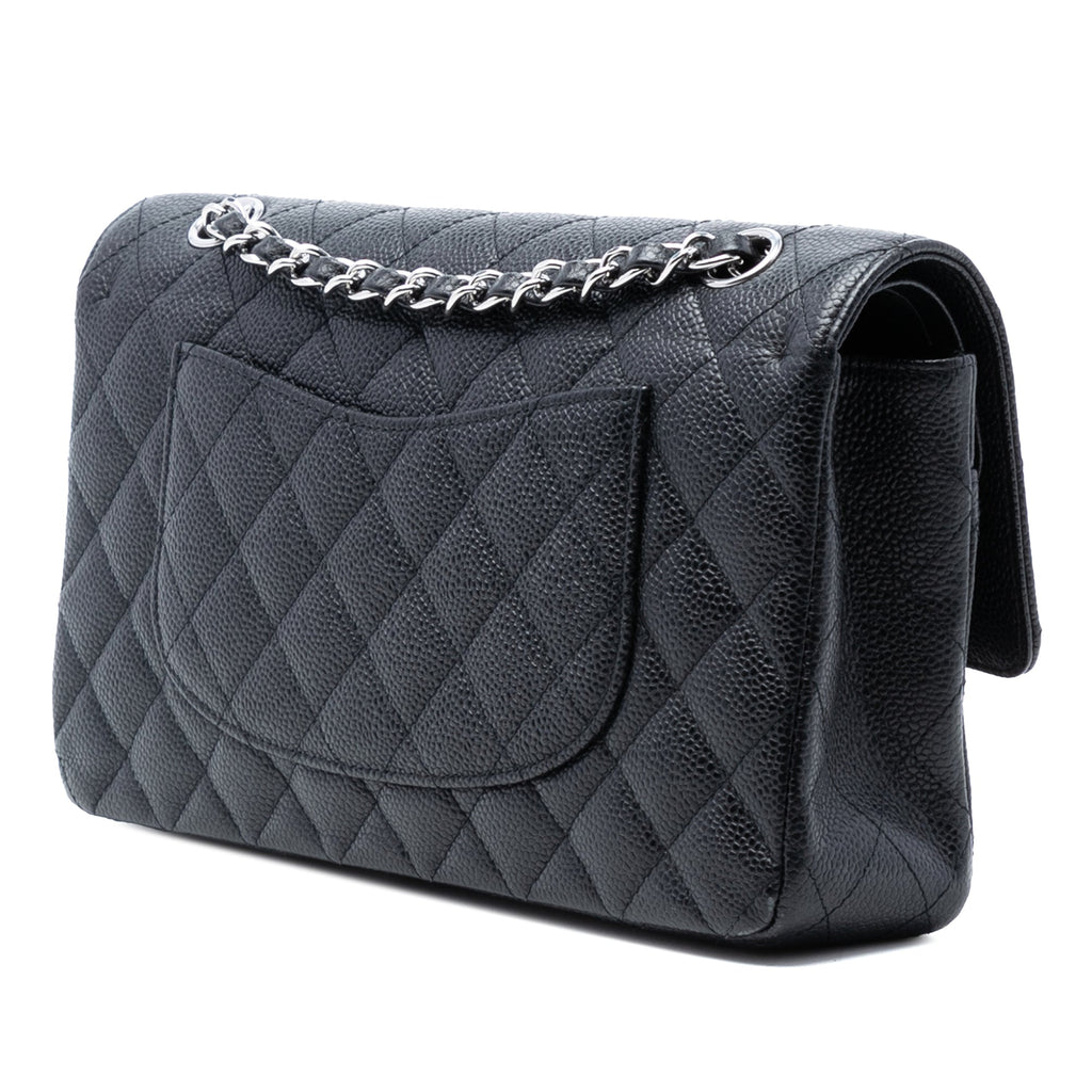 Medium Classic Caviar Double Flap