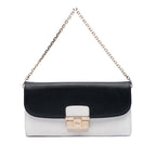 Bicolor Calfskin Diorling Wallet on Chain