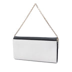 Bicolor Calfskin Diorling Wallet on Chain