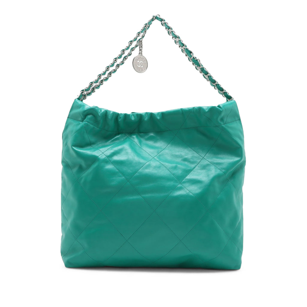 Medium Quilted Shiny Calfskin 22 Handbag