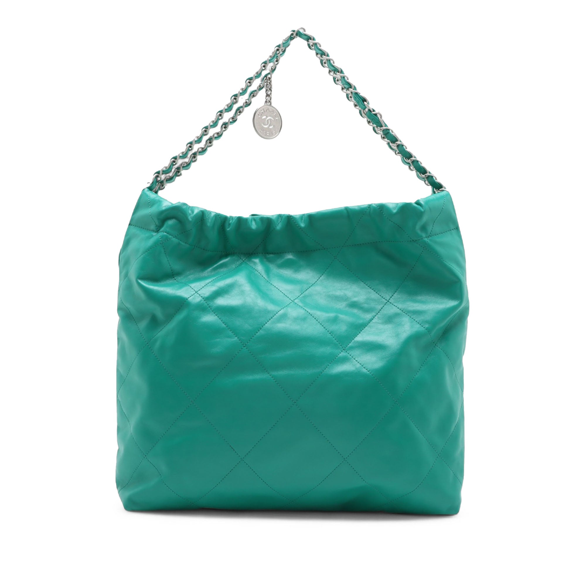 Medium Quilted Shiny Calfskin 22 Handbag