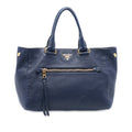 Vitello Daino Front Pocket Tote