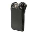 Oblique Canvas Phone Holder Crossbody