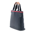 Leather Web Tote