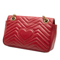 Medium GG Marmont Matelasse Calfskin Shoulder Bag