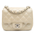 Mini Square Classic Caviar Single Flap