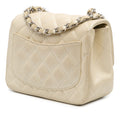 Mini Square Classic Caviar Single Flap