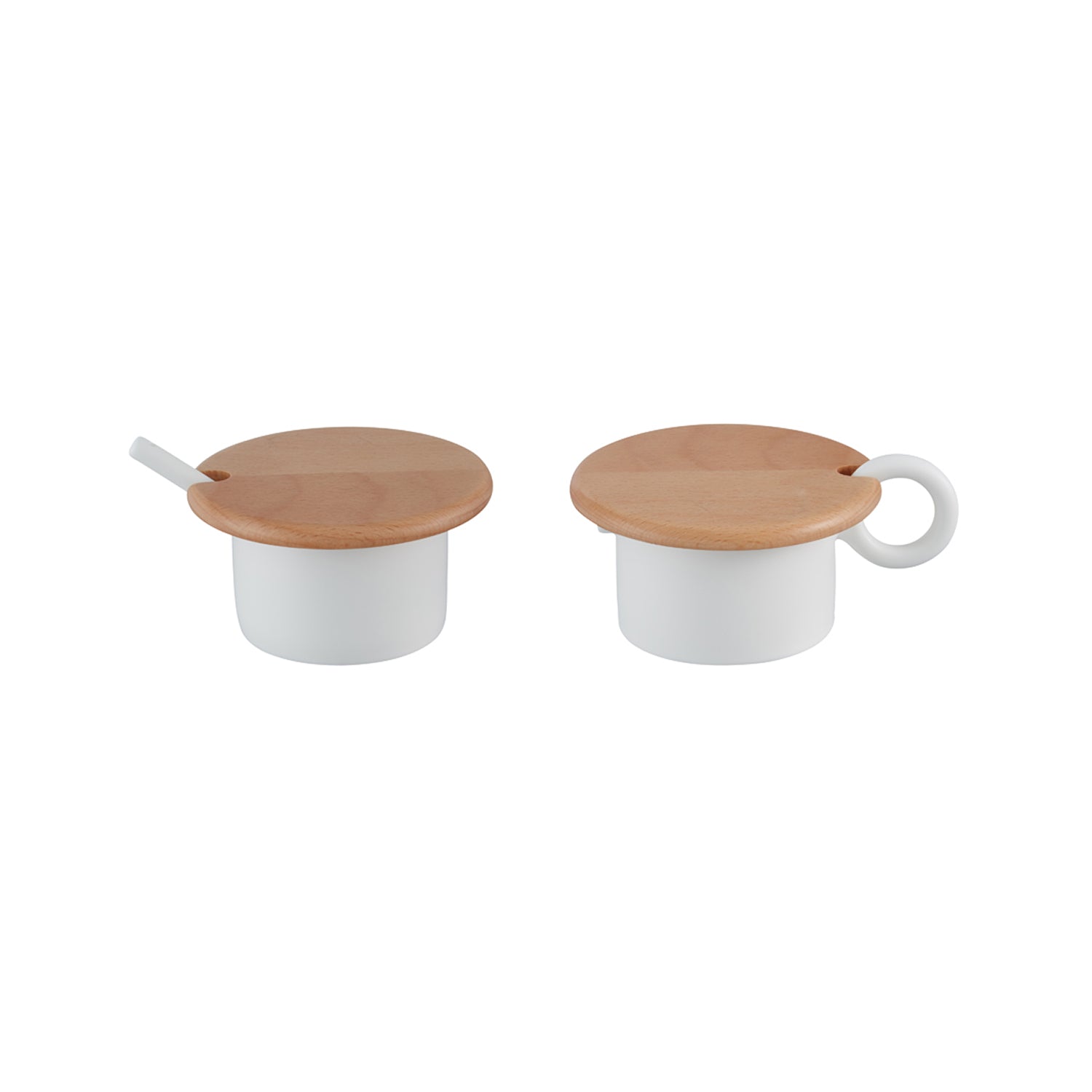 Plank Milk and Sugar Bowls