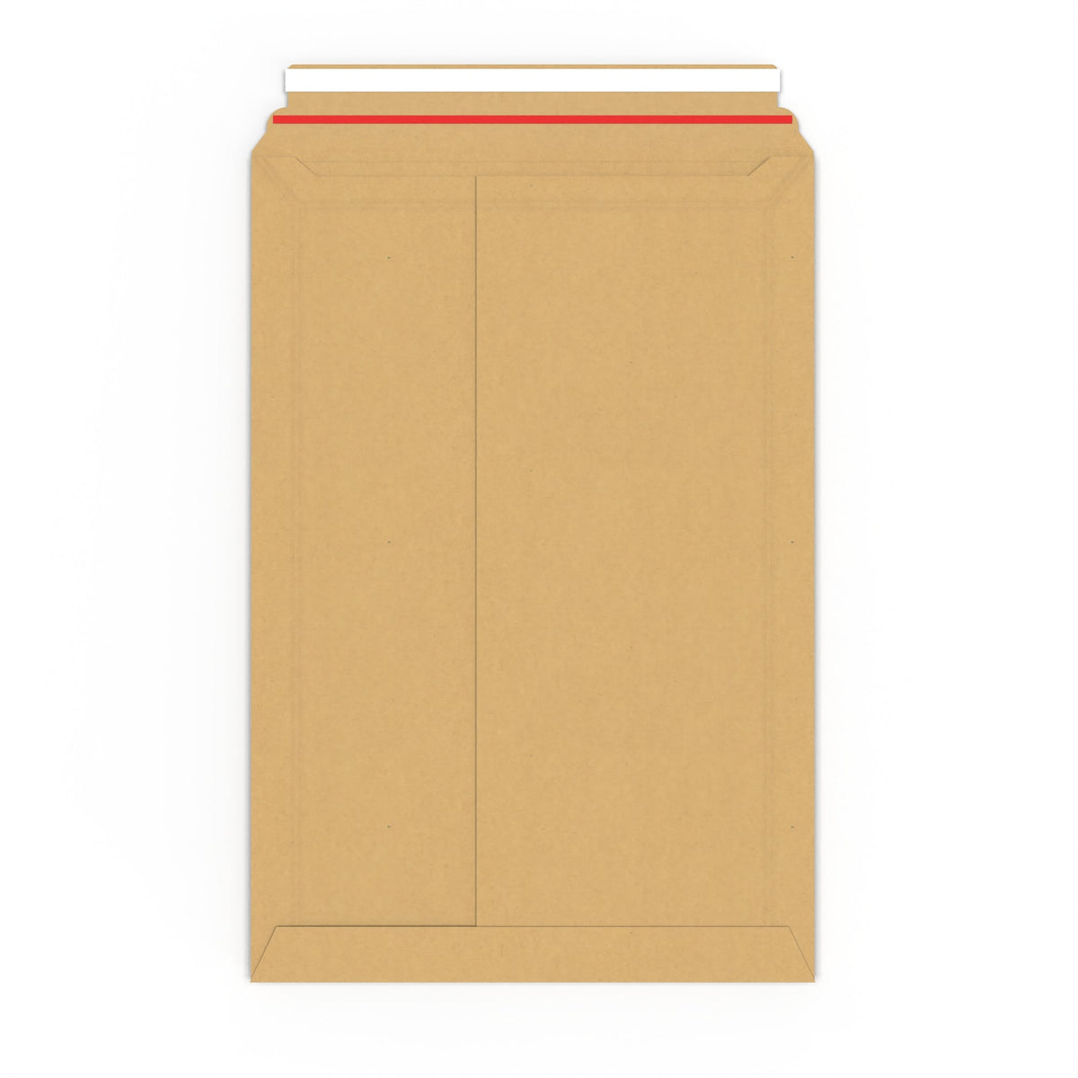 Manila Brown Peel & Seal Rigid Board Mailers Envelope (510 x 350mm)