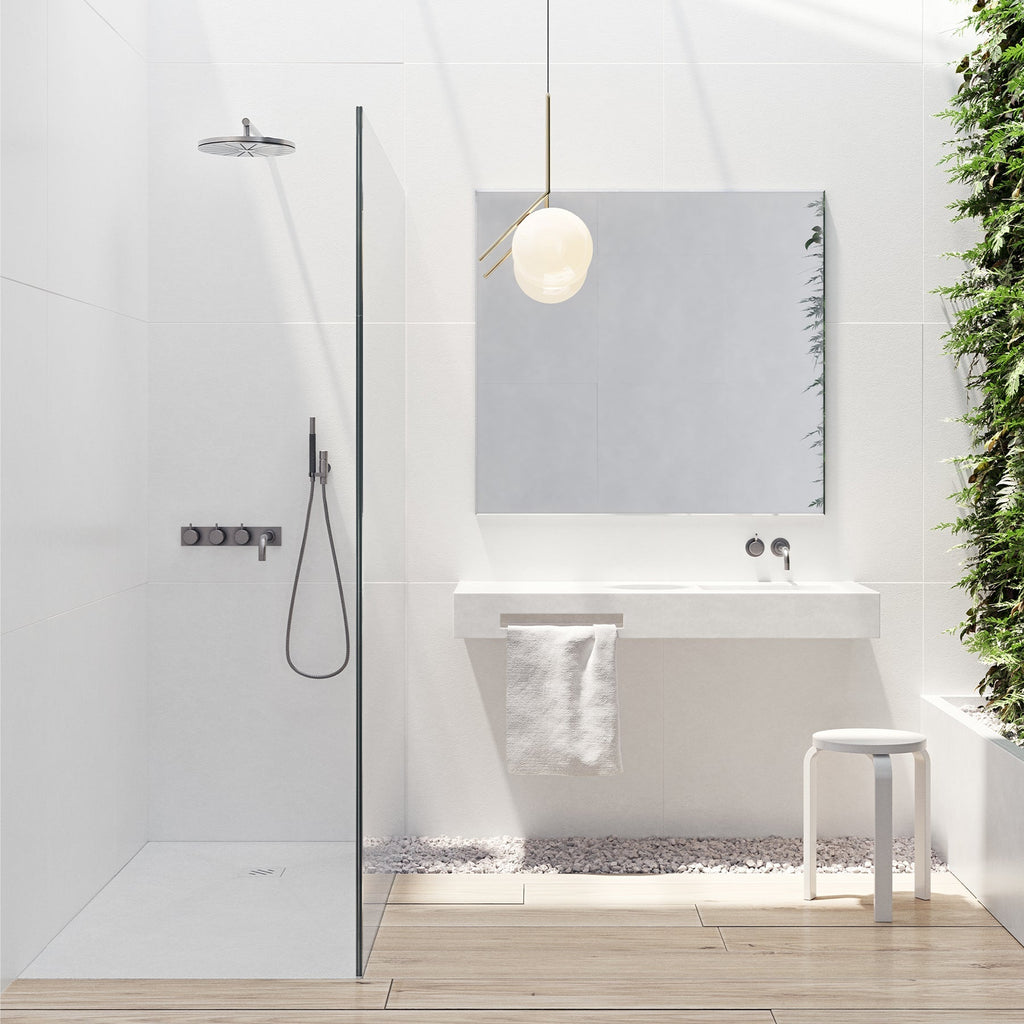 BATHME ZERO Plato de Ducha Gel Coat Color Blanco