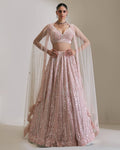 Rose Luminance Lehenga Set By KYNAH, Luxury Indian Fashion & Bridal Wear
