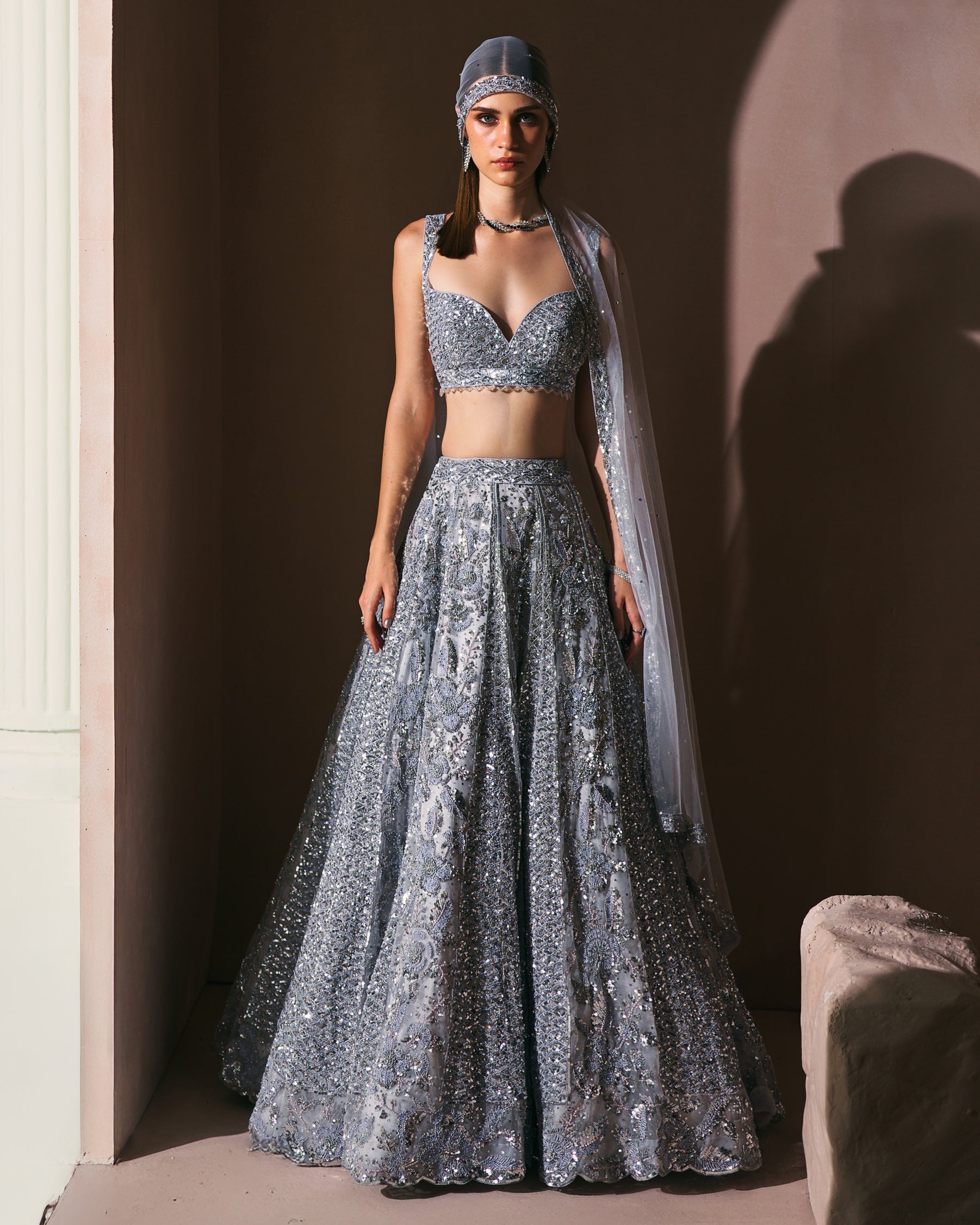 Astral Gleam Lehenga Set By KYNAH, Luxury Indian Fashion & Bridal Wear