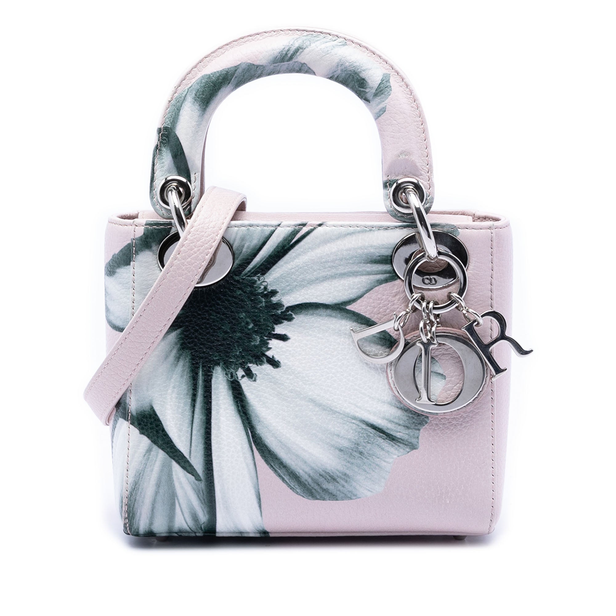 Mini Deerskin Floral Printed Lady Dior
