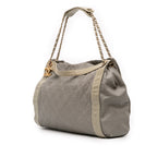 Quilted Lambskin In The Mix Tote