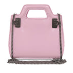 Mini Brushed Calfskin Wanda Top Handle Bag