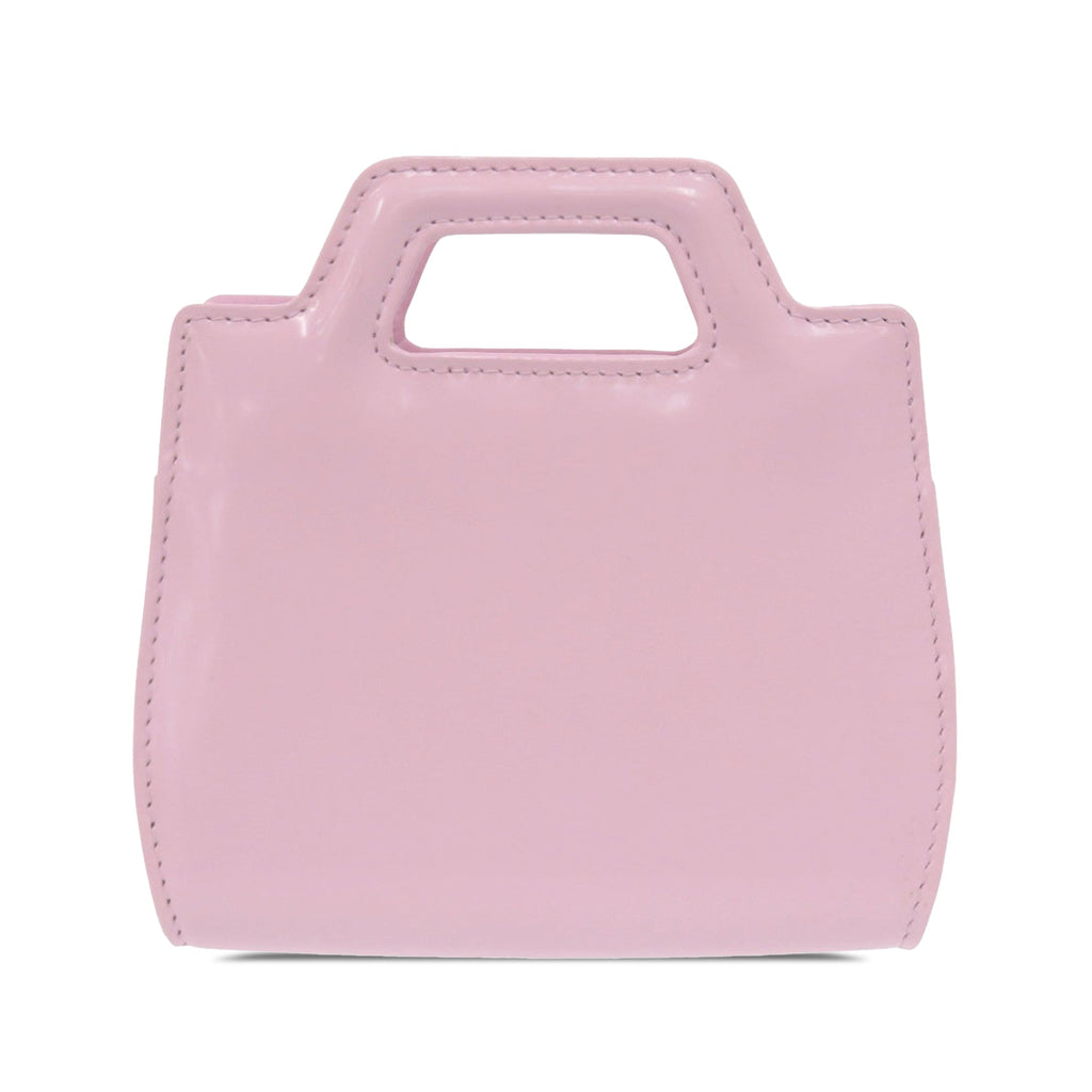 Mini Brushed Calfskin Wanda Top Handle Bag