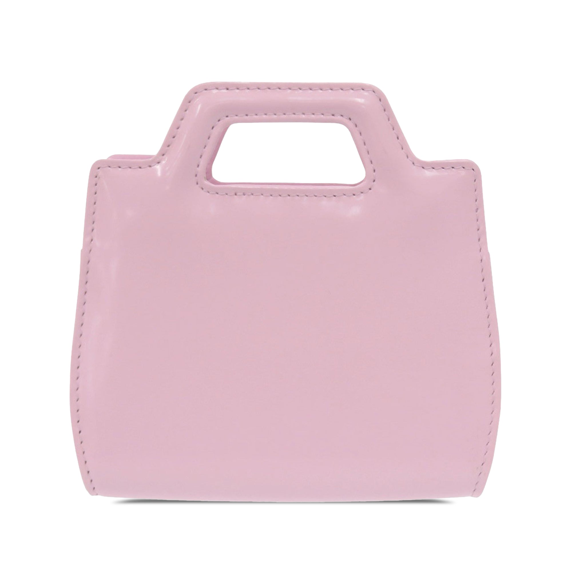 Mini Brushed Calfskin Wanda Top Handle Bag