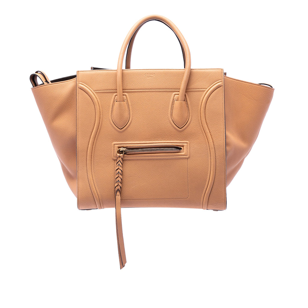 Medium Leather Phantom Luggage Tote