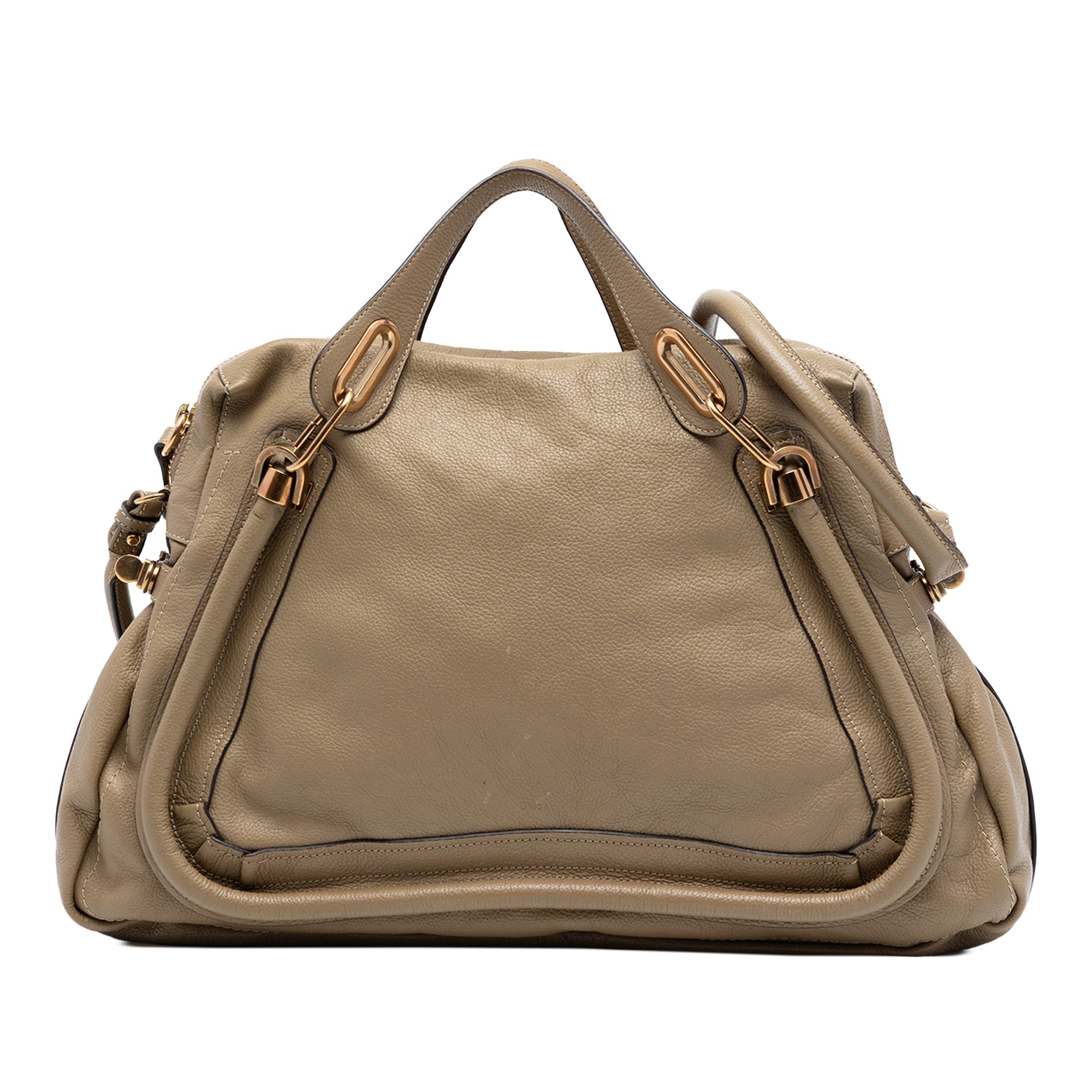 Large Leather Paraty Satchel
