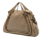 Large Leather Paraty Satchel