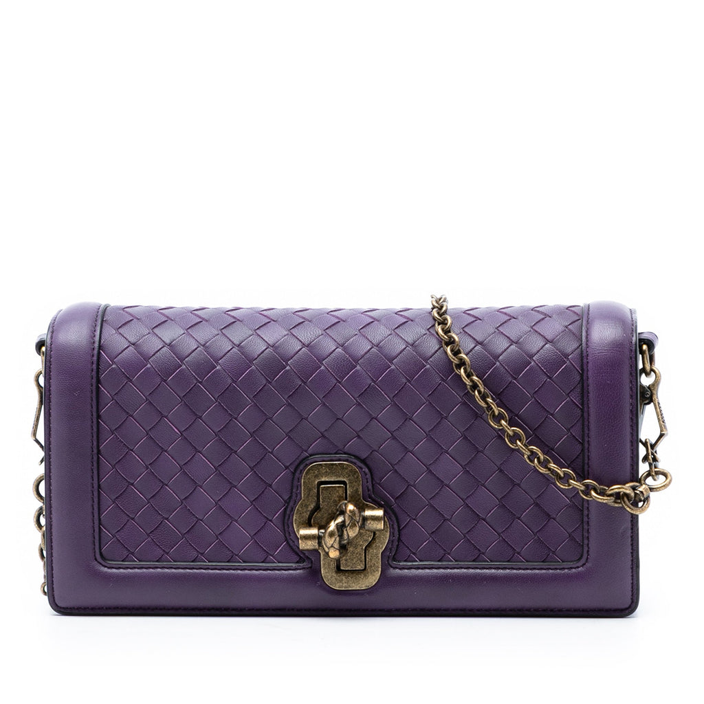 Nappa Intrecciato Olimpia Knot Crossbody