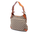 GG Canvas Horsebit Creole Hobo Bag