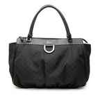 Large GG Nylon Abbey D Ring Tote