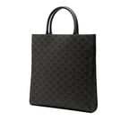 Medium Triomphe Coated Canvas Vertical Cabas Tote