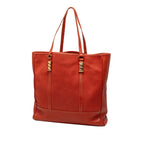Leather Velazquez Twist Tote