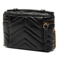 Mini GG Marmont Matelasse Leather Top Handle