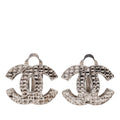 CC Brass Clip On Earrings