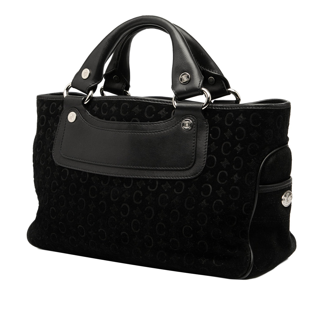 C Macadam Suede Boogie Handbag