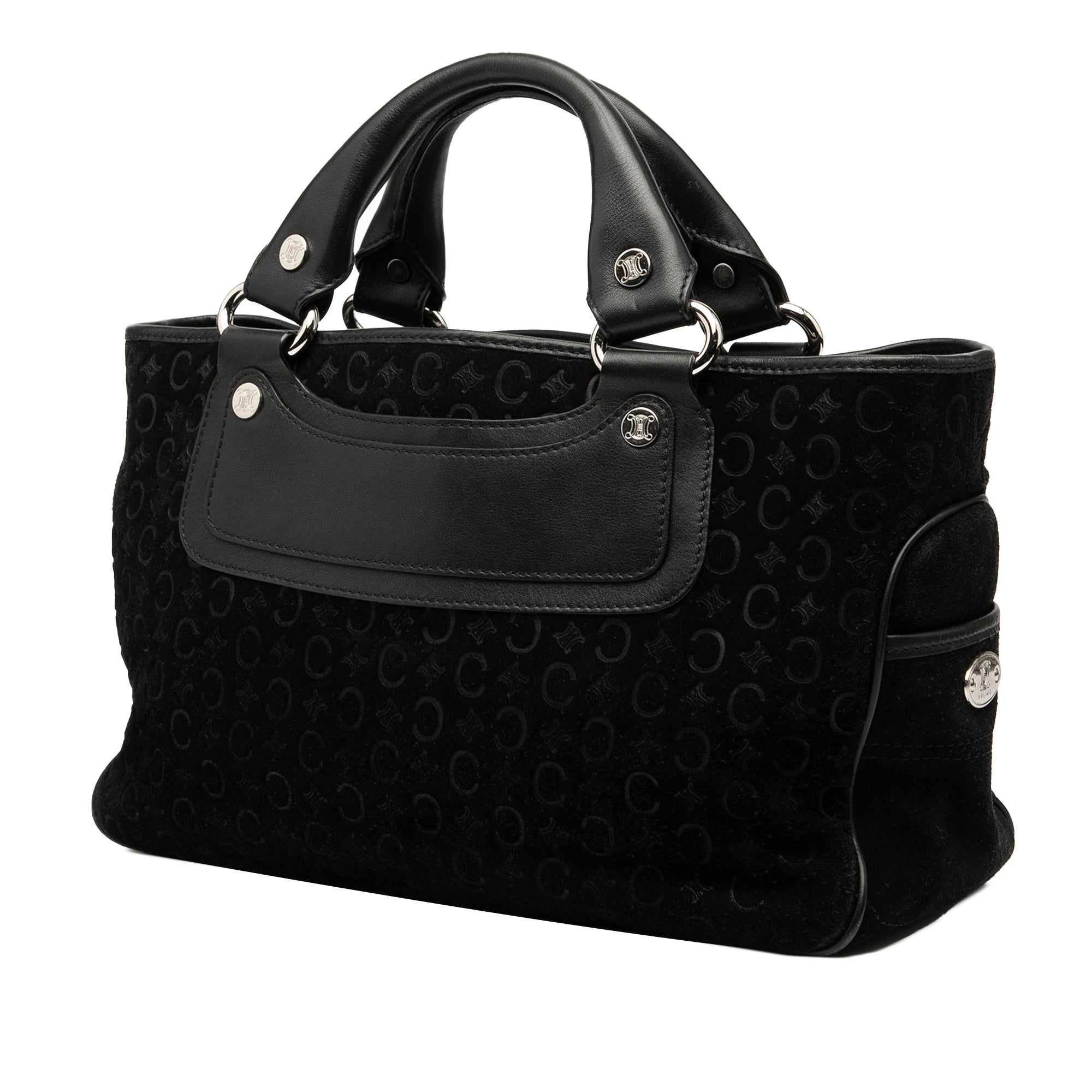 C Macadam Suede Boogie Handbag