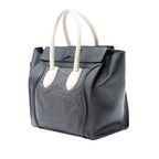 Mini Embossed Calfskin Luggage Tote