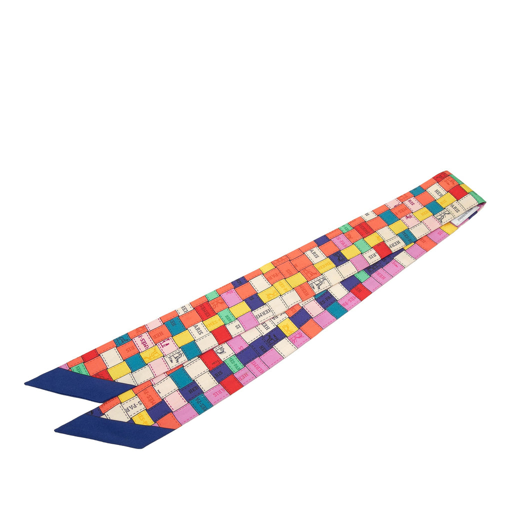 Bolduc Au Carre Silk Twilly Scarf