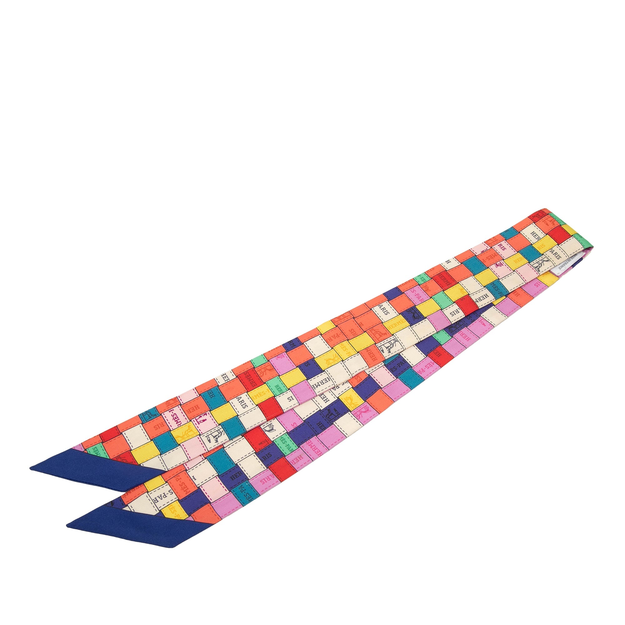 Bolduc Au Carre Silk Twilly Scarf