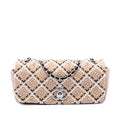 CC Patent Woven Stitch Full Flap