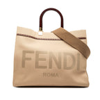 Medium Canvas Sunshine Shopper Tote
