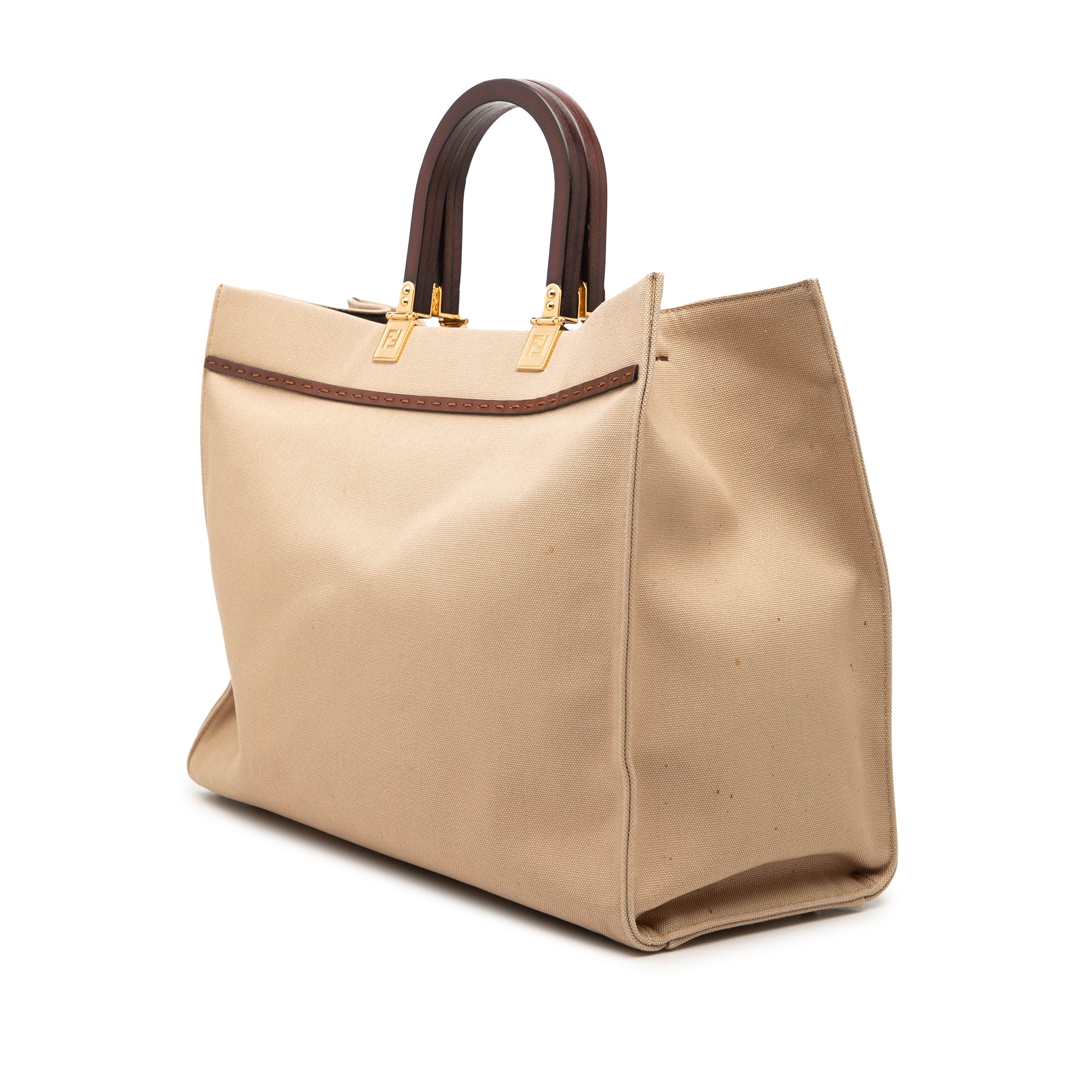 Medium Canvas Sunshine Shopper Tote